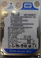 WD1600BEVT-22ZCT0