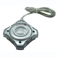 4-PORT USB2.0 SILVER