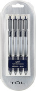 - Medium-Point Retractable Gel Pens (4-Pack) - Blu