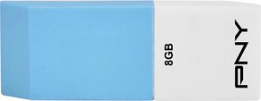 - Eraser Attach? 8GB USB Flash Drive - Blue