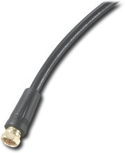 - 12' RG6 Coaxial A/V Cable