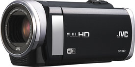 - GZEX210BUS Wi-Fi HD Flash Memory Camcorder - Bla