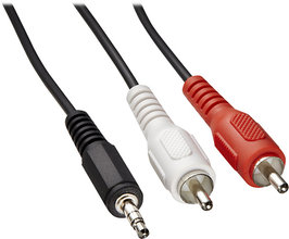 - 6' Stereo Audio RCA Cable