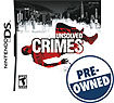 Unsolved Crimes - PRE-OWNED - Nintendo DS