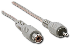 - 20' RCA Speaker Wire Extension Cable