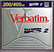 Verbatim LTO-2 ULtrium Tape 200/ 400GB LTO II Ver