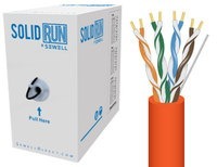 SolidRun by Sewell Bulk Cat5e Cable UTP 1000 ft. 