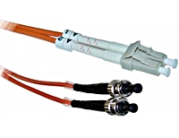 ST-LC MultiMode Duplex Fiber Optic Patch Cable 30