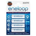 Eneloop AA Pre-Charged Rechargeable Batteries, 4 P