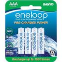 Eneloop AAA Rechargeable Ni-MH Battery, 1500 Cycle