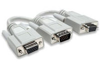 Video Y Splitter Cable: 1