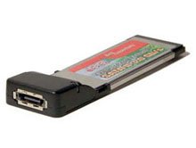 eSATA ExpressCard for
