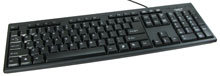 KB6106 Black Keyboard PS