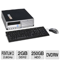 HP Compaq dc7700 Desktop PC - Intel Pentium D 2.8