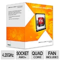 AMD FD4170FRGUBOX FX-4170 Processor - Quad Core, 