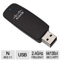 Linksys AE2500 Dual-Band Wireless-N USB Adapter -