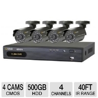 Q-See QT474-411-5 Surveillance System - 4-Channel