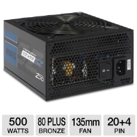 OCZ OCZ-ZS550W ZS Series Power Supply - 550W, 80 