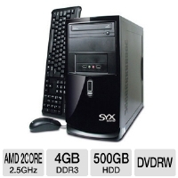 SYX A55 NOS Desktop PC - AMD Fusion A4-3300 2.5 G