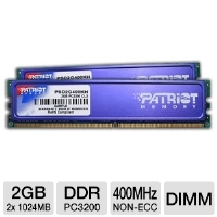 Patriot Signature Dual Channel 2048MB PC3200 DDR 