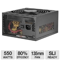 Ultra LSP550 550-Watt Power Supply - ATX, SATA-Re