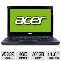 Acer Aspire AO722-0828 Refurbished Notebook PC - 