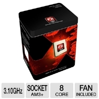 AMD FD8120FRGUBOX FX-8120 Processor - Eight Core,
