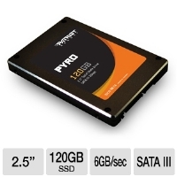 Patriot PP120GS25SSDR Pyro 2.5 Solid State Drive 
