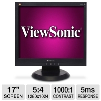 Viewsonic Va705b 17 LCD Monitor - 1280x1024, 5:4,