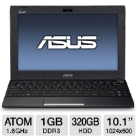 ASUS 1025C-MU17-BK Netbook - Intel Atom N2600 1.6