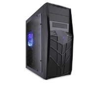 Apevia X-TRPJR-BK/450 X-Trooper Jr Mid Tower Case