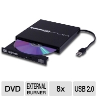 Kanguru U2-DVDRW-SL QS Slim DVDRW Drive - DVD-ROM