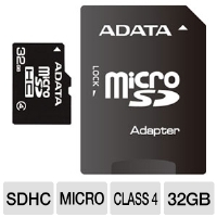 ADATA AUSDH32GCL4-RA1 microSDHC Flash Card - 32GB
