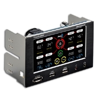 AeroCool Touch2000 Fan Controller - 4 Temp, 4 Fan