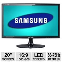 Samsung S20A300B 20 Class Widescreen LED HD Monit