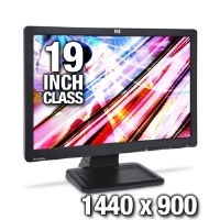 HP LE1901w 19 Widescreen LCD Monitor - 1440x900, 