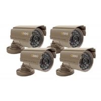 Q-SEE QSDS14273X4 Color CCD Camera Kit  - 40FT Ni