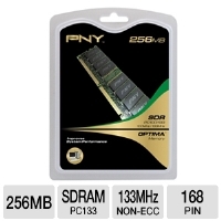 PNY 256MB PC100 / PC133 SDRAM 100 / 133MHz Memory