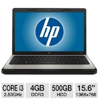 HP 630 A7J87UT Notebook PC - Intel Core i3-380M 2