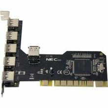 6-port (5+1) USB 2.0 PCI Card, NEC Chipset