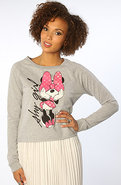 Women's The Minnie Shy Sweatshirt in Heather Gray,