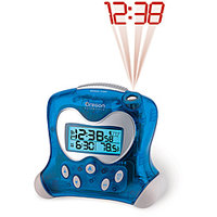 Hip & Cool Blue Projection Clock with Temperature