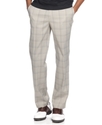 for Tasso Elba Golf Pants, Tech Plaid Golf Pants