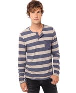 Shirt, Niven Striped Henley