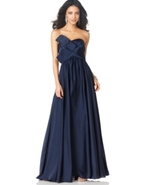 Dress, Strapless Long Evening Dress
