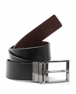 Gunmetal Reversible Buckle Belt