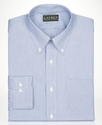 Dress Shirt, Blue Hairline Broadcloth Shirt