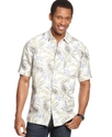 Island Shirt, Short Sleeve Silk-Linen Paradise Pri
