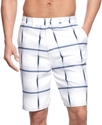 Swimwear, Jones Plaid Patterned Hybrid Board Short