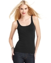 Top, Sleeveless Ribbed Tank